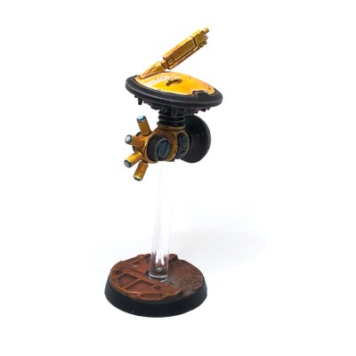 Yellow T’au Kill Team MV31 Pulse Accelerator Drone